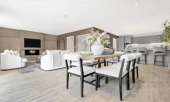 Canalside Quarter, Kitchen, Dining, Living